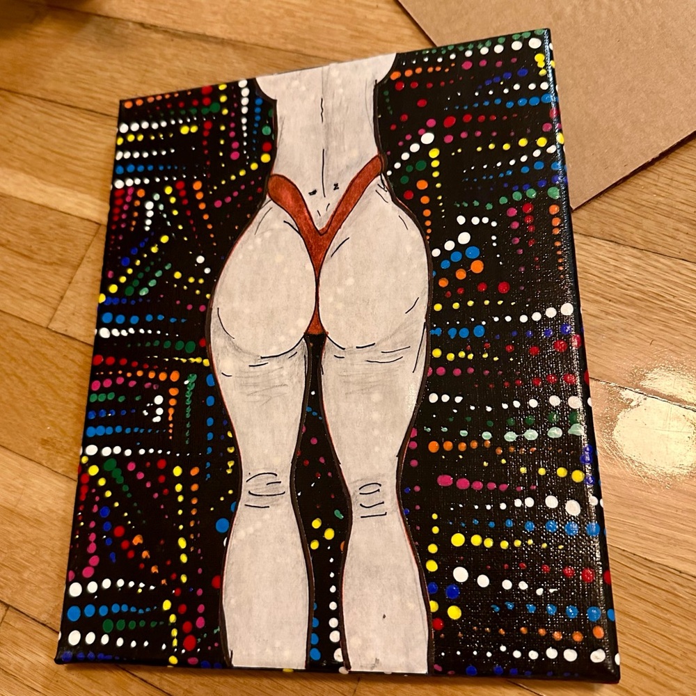 10"x8" Painting on Stretched Canvas